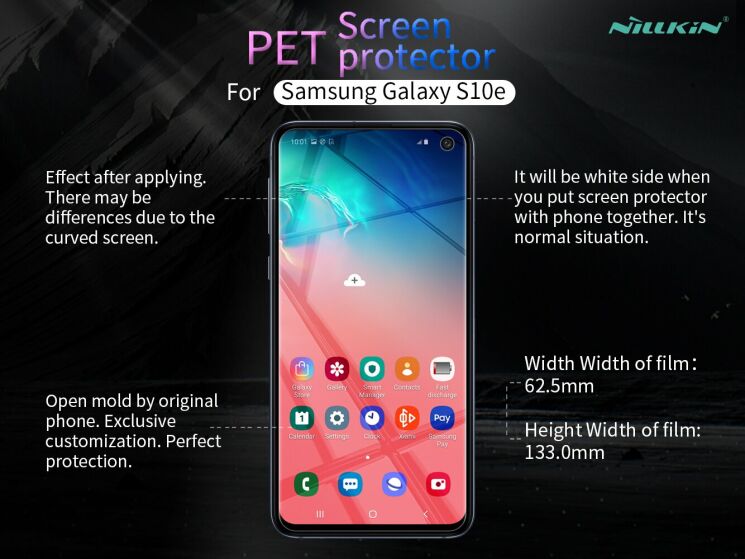 Защитная пленка NILLKIN Crystal для Samsung Galaxy S10e (G970): фото 6 из 7