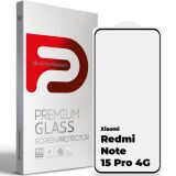 Защитное стекло ArmorStandart Edge Glue Curved для Xiaomi Redmi Note 15 Pro - Black: фото 1 из 7