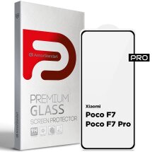 Защитное стекло ArmorStandart Pro 5D для Xiaomi Poco F7 / F7 Pro / F7 Ultra - Black: фото 1 из 7