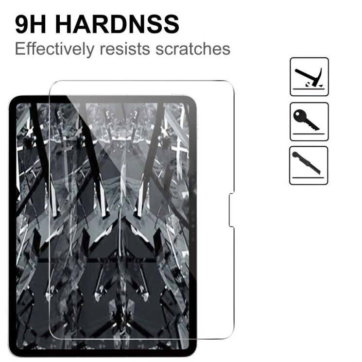 Защитное стекло Deexe Clear Glass для Apple iPad Pro 11 (2024) - Transparent: фото 2 из 4