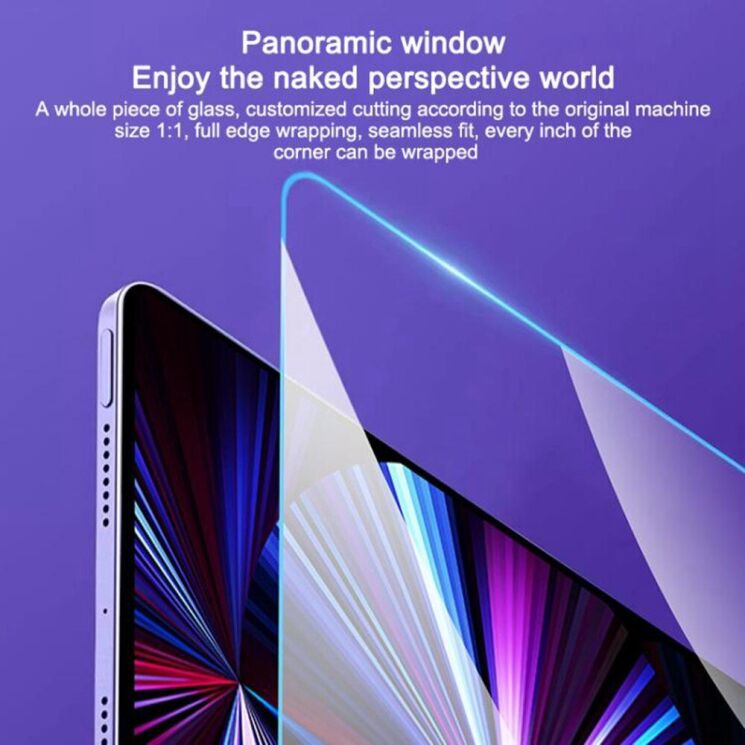 Защитное стекло Deexe Crystal Easy Install Glass для Samsung Galaxy Tab A9 Plus (X210/216): фото 6 из 8
