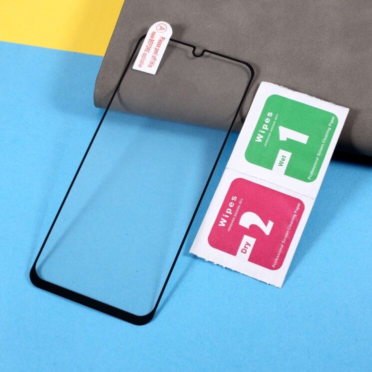 Защитное стекло Deexe Full Glue Coverage для Samsung Galaxy A06 (A065) - Black: фото 6 из 6