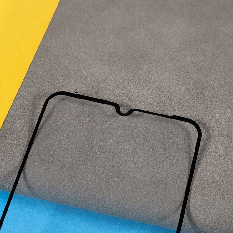 Захисне скло Deexe Full Glue Coverage для Samsung Galaxy A14 (А145) - Black: фото 4 з 6