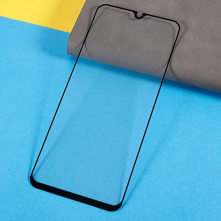 Защитное стекло Deexe Full Glue Coverage для Xiaomi Redmi 10C - Black: фото 4 из 7