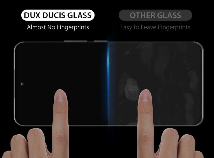 Защитное стекло DUX DUCIS Full Coverage для Honor 200 - Black: фото 7 из 9