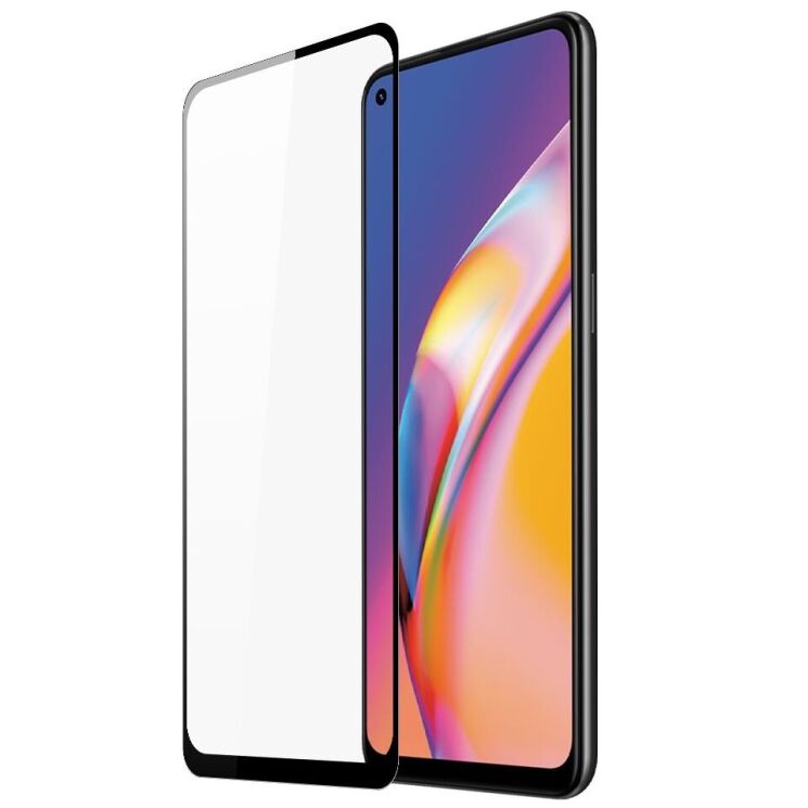 Защитное стекло DUX DUCIS Full Glue для OPPO Reno 5 Lite - Black: фото 1 из 7