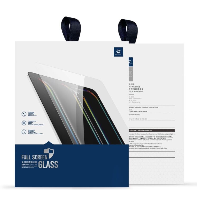 Защитное стекло DUX DUCIS HD Full Screen для Samsung Galaxy Tab S10 FE Plus - Clear: фото 2 из 6