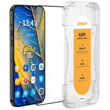 Захисне скло ENKAY Easy Install Full Glue для Samsung Galaxy S23 (S911) / S22 (S901) - Black: фото 1 з 8