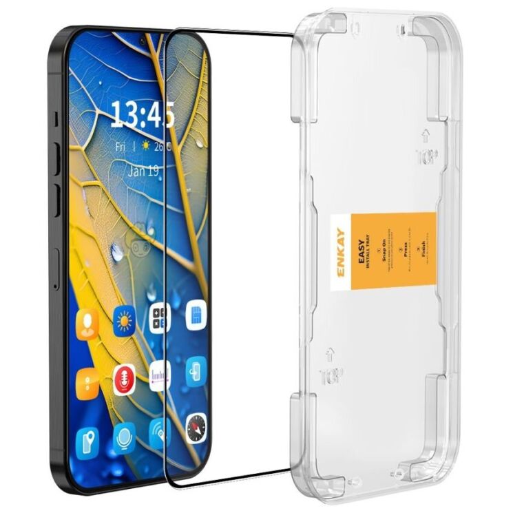 Защитное стекло ENKAY Easy Install Full Glue для ZTE Nubia V70 Design: фото 1 из 9