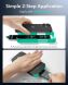 Защитное стекло ESR Armorite Full Glue для Apple iPhone 16 Pro Max (4894240236079) (366396). Фото 8 из 8