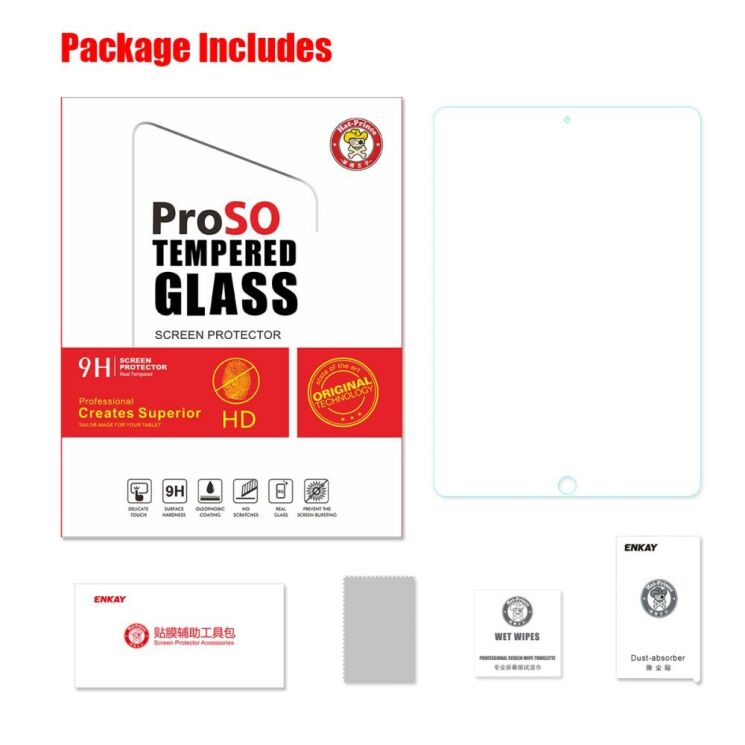 Захисне скло HAT PRINCE 2.5D Arc Edge Glass для iPad Air 3 10.5 (2019): фото 6 з 6
