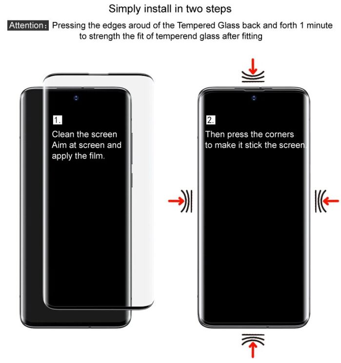 Защитное стекло IMAK 3D Curved Full Covering для Xiaomi Redmi Note 15 (4G/5G) / Poco M8 - Black: фото 9 из 12
