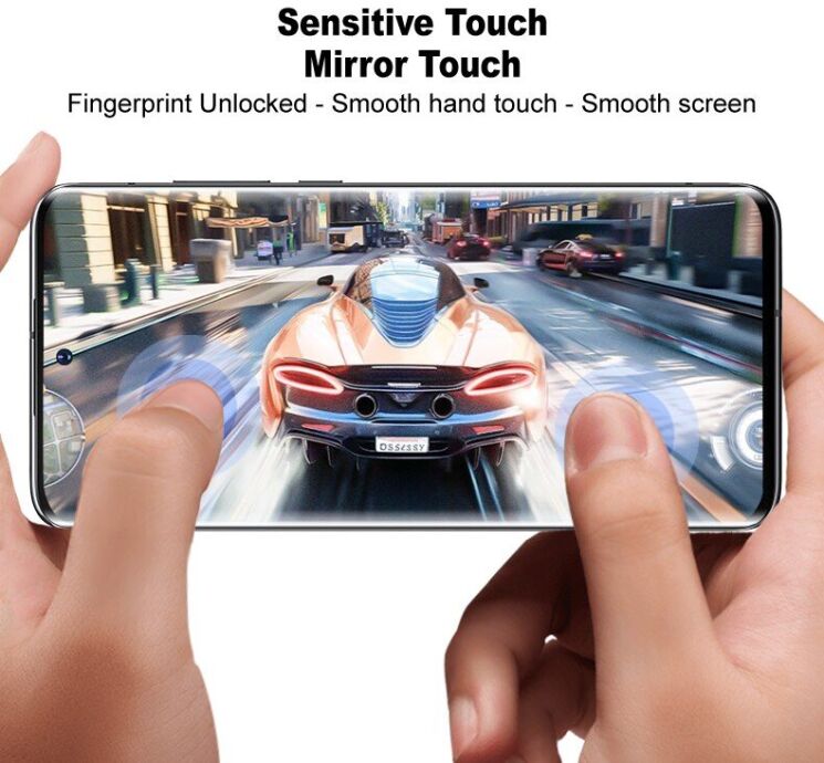 Защитное стекло IMAK 3D Curved Full Covering для Xiaomi Redmi Note 15 (4G/5G) / Poco M8 - Black: фото 7 из 12