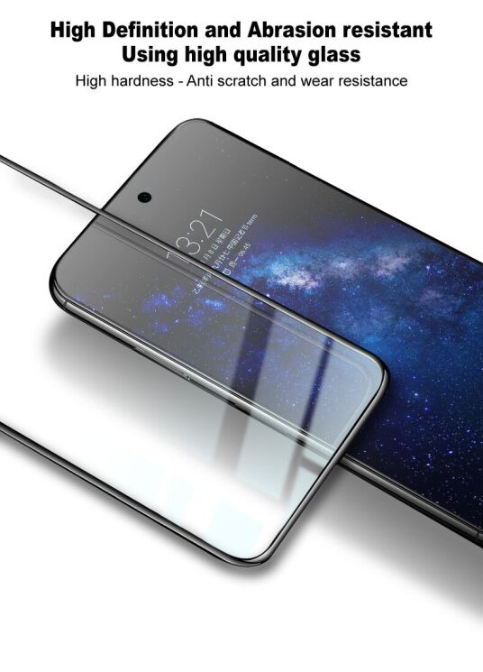 Защитное стекло IMAK 5D Pro+ Full Glue для Samsung Galaxy Fold 7 - Black: фото 6 из 8