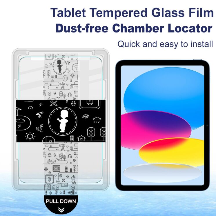 Захисне скло IMAK H Install Glass для iPad 11 (2025) / iPad 10.9 (2022): фото 2 з 9