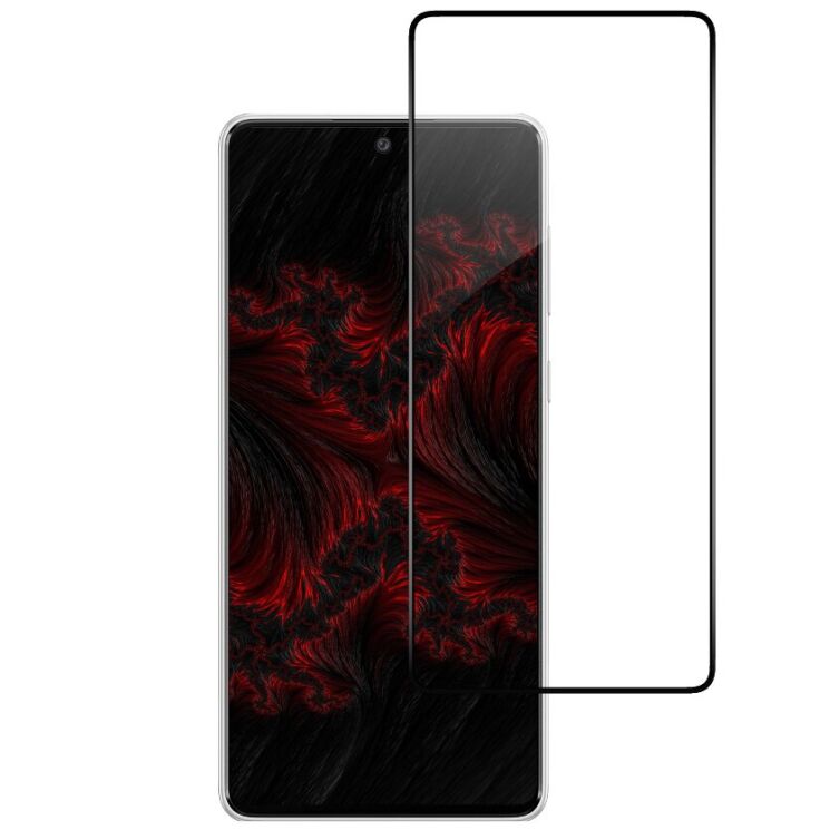 Защитное стекло Intaleo Full Glue для Samsung Galaxy A73 (A736) - Black: фото 2 из 9