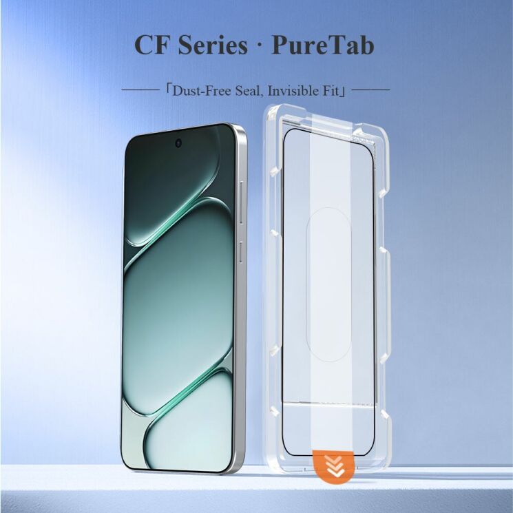 Захисне скло LEREACH Tempered Glass Full Screen Protector для OnePlus 15R - Black (408052B) Захисне скло LEREACH Tempered Glass Full Screen Protector для OnePlus 15R - Black: фото 4 з 11