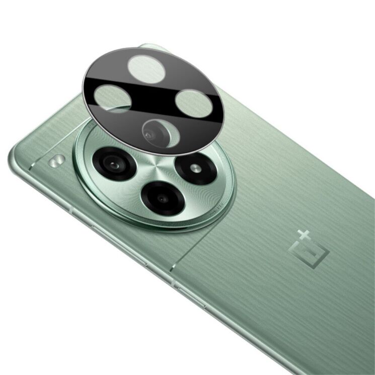 Защитное стекло на камеру IMAK Black Glass Lens для OnePlus Ace 3 Pro - Black: фото 3 из 10