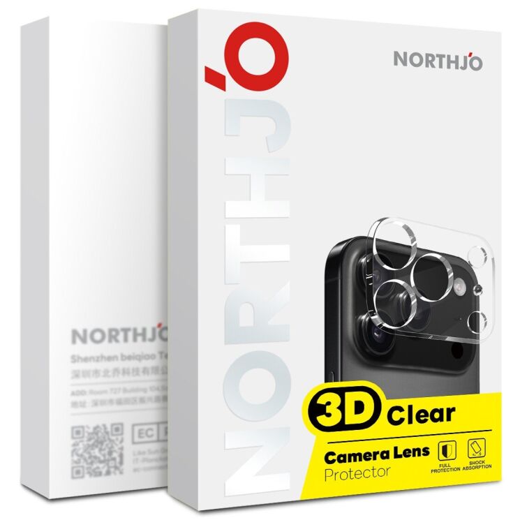 Защитное стекло на камеру NORTHJO Camera Lens Protector для Samsung Galaxy 26 FE / S25 FE (S731): фото 2 из 5