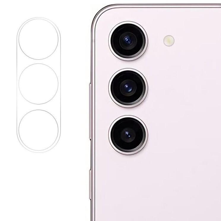 Захисне скло на камеру RURIHAI Camera Lens Protector для Samsung Galaxy S23 Plus (S916): фото 1 з 6