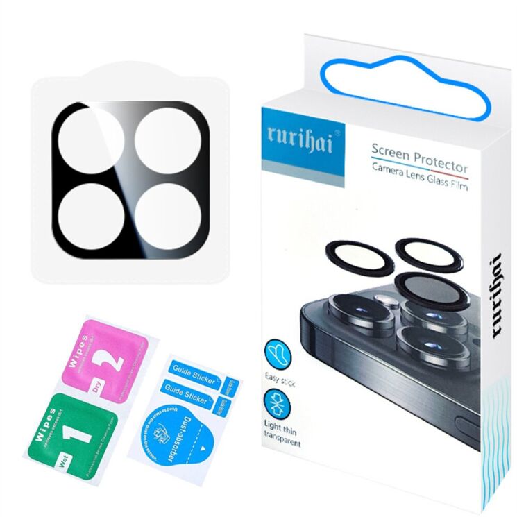 Захисне скло на камеру RURIHAI Camera Lens Protector для Xiaomi 17 - Black: фото 3 з 3