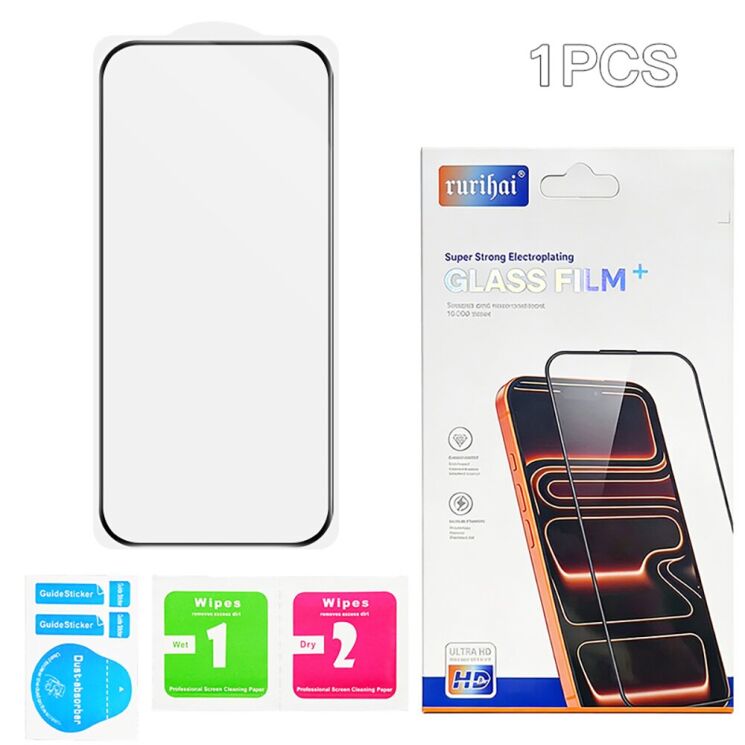 Защитное стекло RURIHAI Full Glue Screen Protect для Google Pixel 11 Pro XL - Black: фото 8 из 8