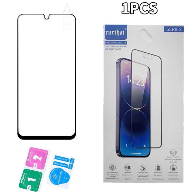 Защитное стекло RURIHAI Full Glue Screen Protect для Samsung Galaxy A26 (A266) - Black: фото 5 из 5