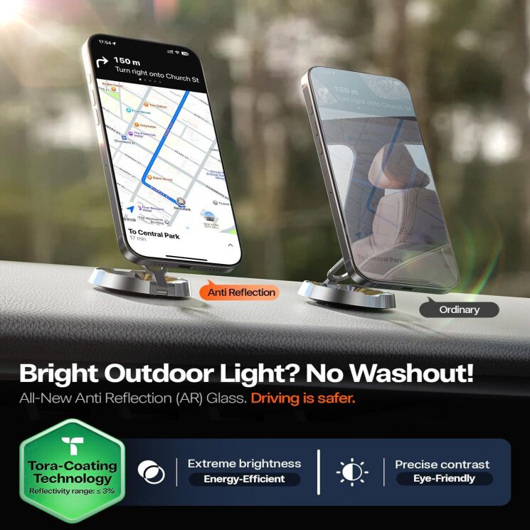 Захисне скло TORRAS OrigArmor для iPhone 16 Pro Max - Black: фото 3 з 7