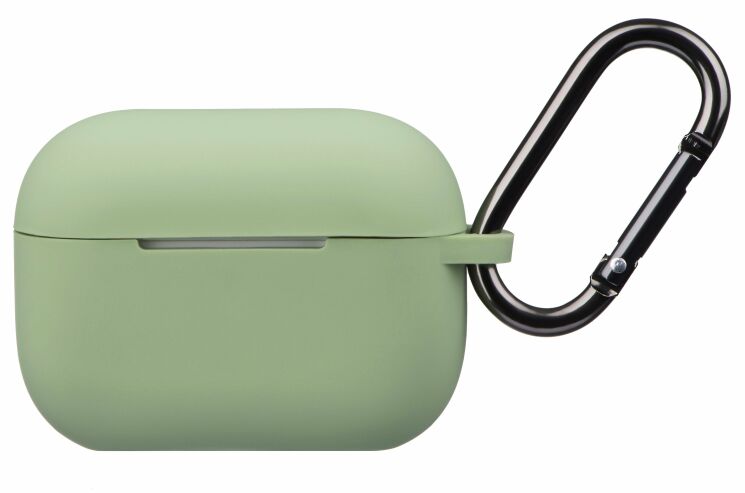 Защитный чехол 2E Pure Color Silicone (2.5mm) для Apple AirPods Pro - Light green: фото 1 из 4