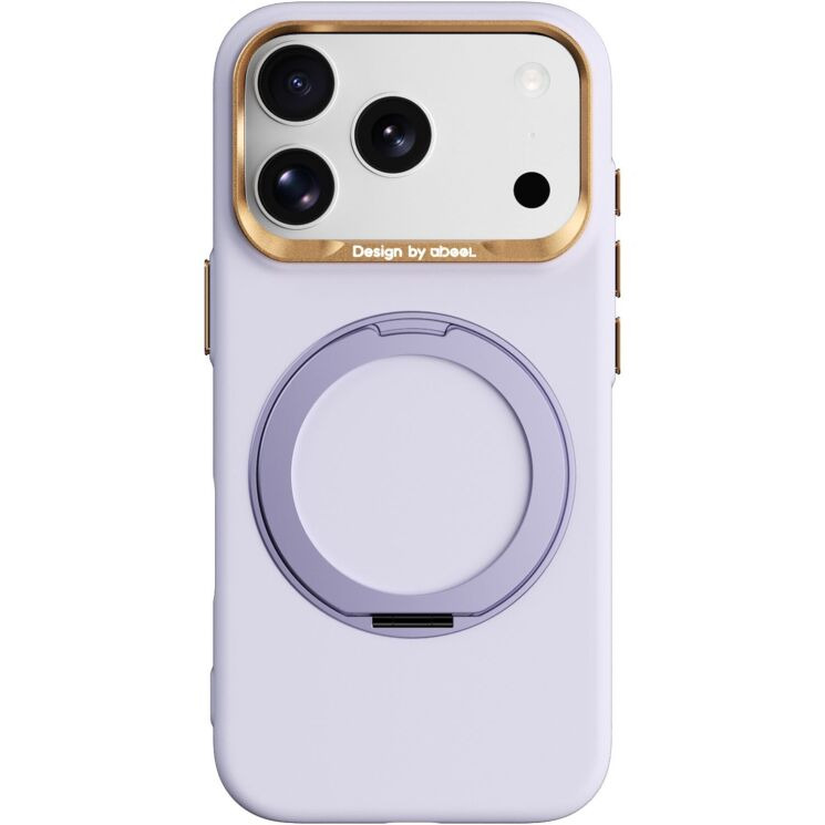 Захисний чохол ABEEL Silk Ring Magnetic для iPhone 18 Pro Max / 17 Pro Max - Lilac Purple: фото 1 з 7