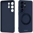 Защитный чехол ABEEL Silk Stand Magnetic для Samsung Galaxy S26 Ultra (S948) - Dark Blue (408534DB)
