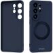 Защитный чехол ABEEL Silk Stand Magnetic для Samsung Galaxy S26 Ultra (S948) - Dark Blue (408534DB). Фото 1 из 7