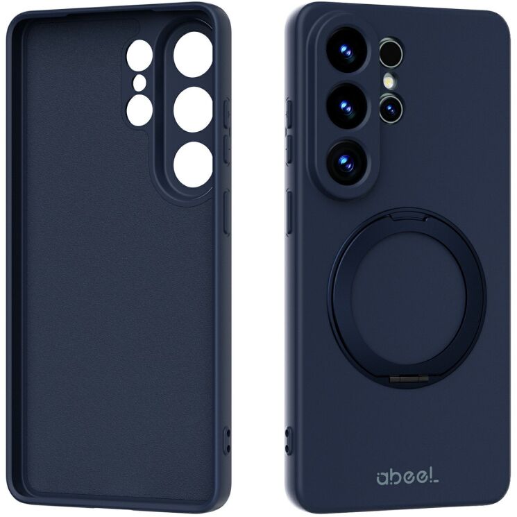 Защитный чехол ABEEL Silk Stand Magnetic для Samsung Galaxy S26 Ultra (S948) - Dark Blue (408534DB) Защитный чехол ABEEL Silk Stand Magnetic для Samsung Galaxy S26 Ultra (S948) - Dark Blue: фото 1 из 7