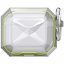 Захисний чохол AHASTYLE Dual Color для Apple AirPods 4 - Yellow: фото 1 з 8