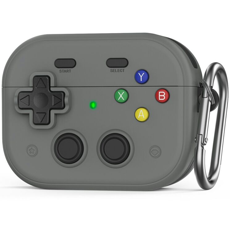 Защитный чехол AHASTYLE Game Design для AirPods Pro 3 - Dark Grey: фото 1 из 7