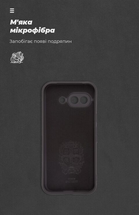 Захисний чохол ArmorStandart ICON Case для Google Pixel 9a - Black: фото 4 з 8