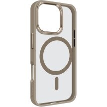 Защитный чехол ArmorStandart Unit MagSafe для Apple iPhone 16 Pro - Titanium Gold: фото 1 из 2