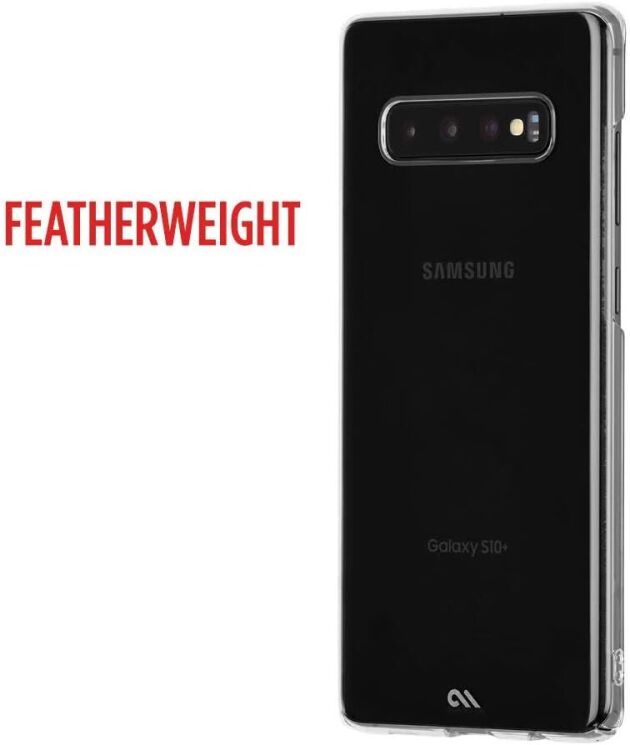 Защитный чехол Case-Mate Barely There для Samsung Galaxy S10 Plus (G975) CM038646 - Transparent: фото 8 из 9
