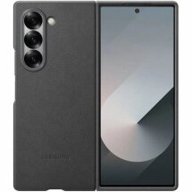 Захисний чохол Copiex Leather Cover (FF) для Samsung Galaxy Fold 6 - Gray: фото 1 з 5