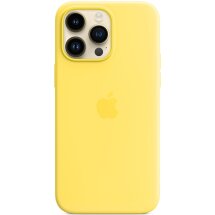 Защитный чехол Copiex Silicone Case with MagSafe для Apple iPhone 14 Pro Max - Canary Yellow: фото 1 из 3