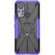 Защитный чехол Deexe Armor Bear для Infinix Hot 11s (X6812) - Purple (302314V). Фото 3 из 7