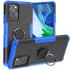 Защитный чехол Deexe Armor Bear для Infinix Note 10 Pro (X695C) - Blue (299419L). Фото 1 из 6