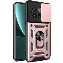 Защитный чехол Deexe Armor Shield для OnePlus 13R / Ace 5 / Ace 5 Pro - Rose Gold: фото 1 из 9