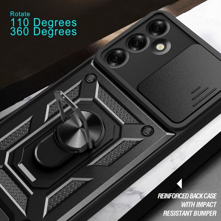 Защитный чехол Deexe Armor Shield для Samsung Galaxy M35 (M356) - Rose Gold: фото 7 из 8