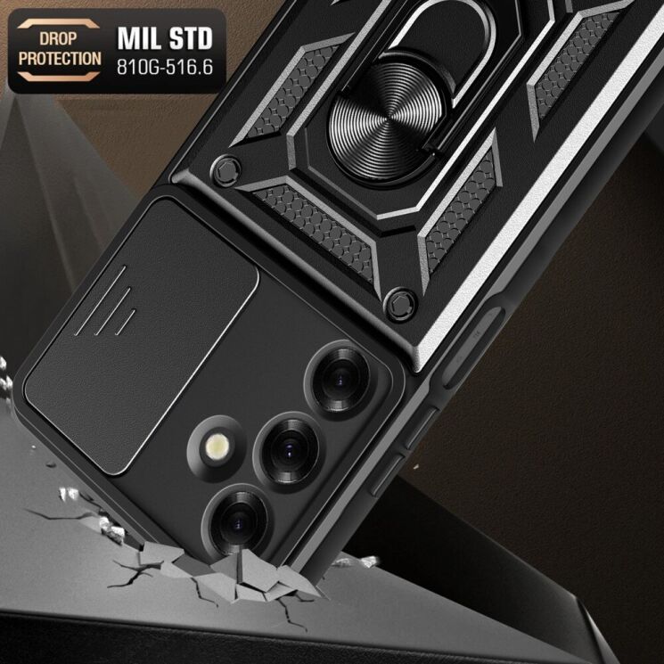 Защитный чехол Deexe Armor Shield для Samsung Galaxy M35 (M356) - Rose Gold: фото 8 из 8