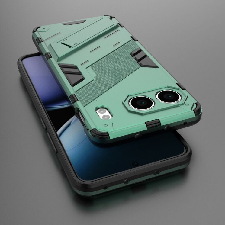 Защитный чехол Deexe Bibercas для OnePlus Nord 4 - Green: фото 4 из 7