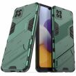 Защитный чехол с подставкой Deexe Bibercas для Samsung Galaxy A22 5G (A226) - Green (298911G)