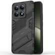 Защитный чехол Deexe Bibercas для Xiaomi 14T - Black (365757B)