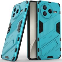 Защитный чехол Deexe Bibercas для Xiaomi Poco F7 Pro - Baby Blue: фото 1 из 8