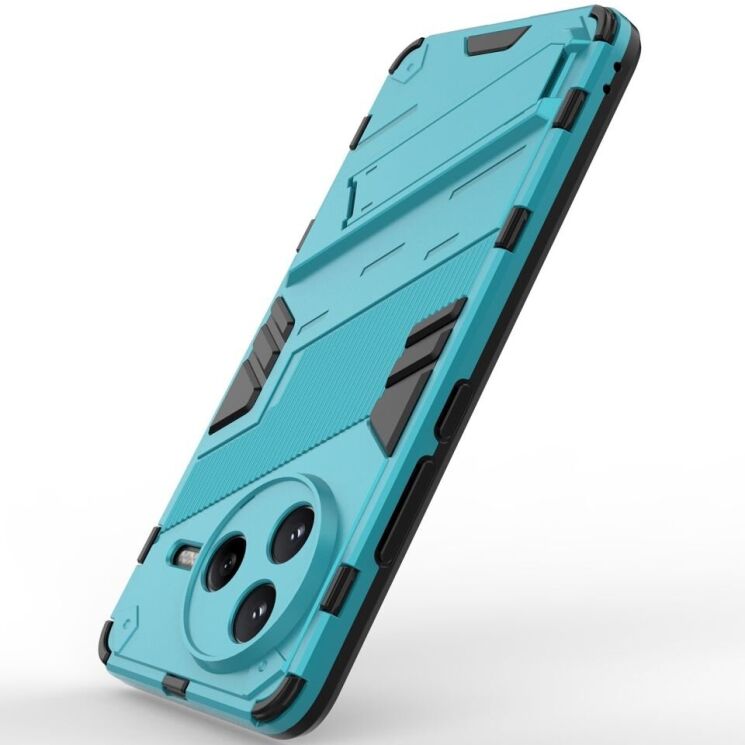 Защитный чехол Deexe Bibercas для Xiaomi Poco F7 Pro - Baby Blue: фото 4 из 8